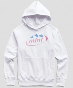 Mint Evian Logo Hoodie