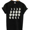 Moon Phase Graphic T-Shirt