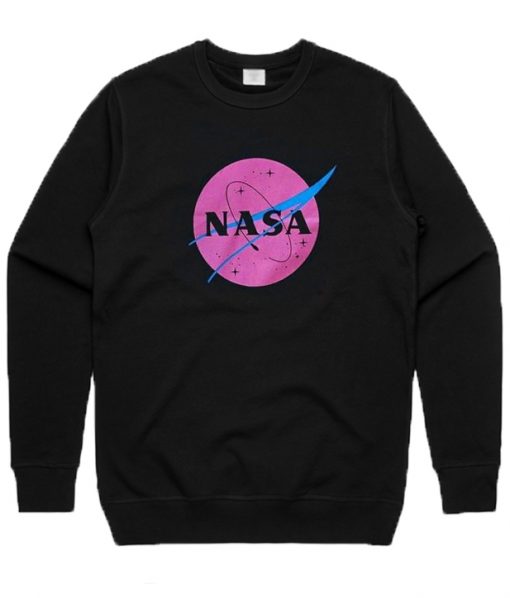 Nasa Pink Logo Sweatshirt