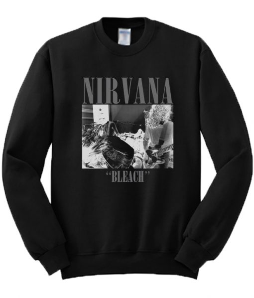 Nirvana Bleach Crewneck Sweatshirt