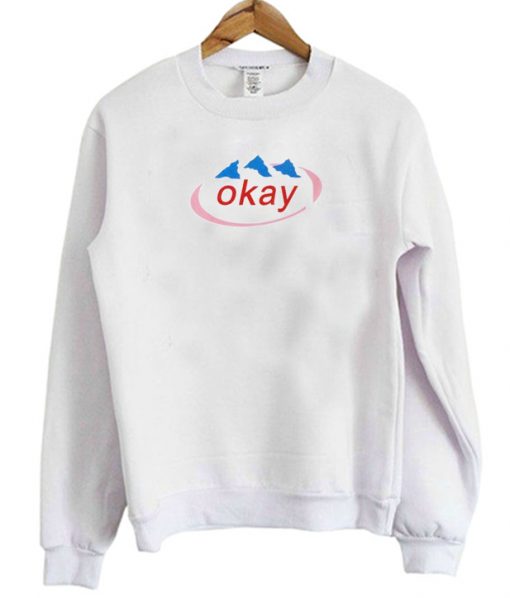 Okay Evian Logo Sweatshirt