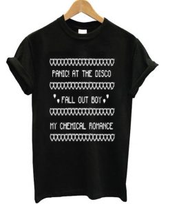 Panic At the Disco Fall Out Boy My Chemical Romance T-Shirt