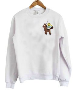 Ralph Wiggum Pocket Print Sweatshirt