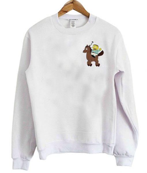 Ralph Wiggum Pocket Print Sweatshirt