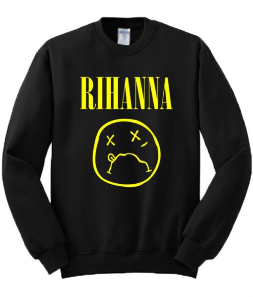 Rihanna Grunge Sweatshirt
