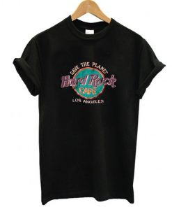 Save The Planet Hard Rock Cafe Los Angeles T-shirt