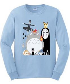 Spirited Away Character Sweatshirt