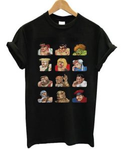 Street Fighter 2 Characters T-shirt