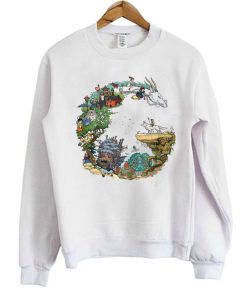 Studio Ghibli Characters Sweatshirt