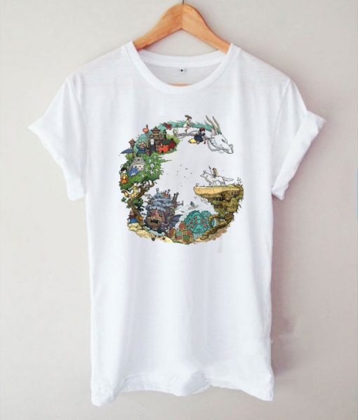 Studio Ghibli Characters T-shirt