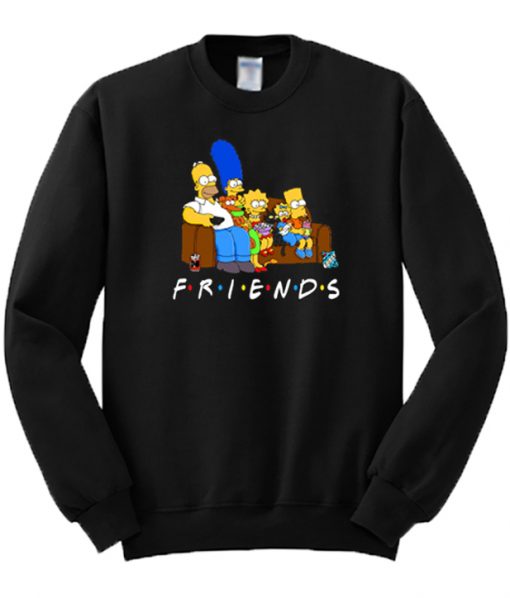 The Simpsons Friends Sweatshirt