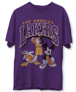Los Angeles Lakers Donald Duck T-Shirt