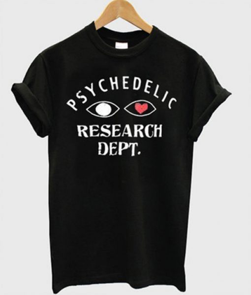 Psychedelic Research Dept T-shirt