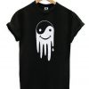 Smiley Yin Yang Art T-shirt