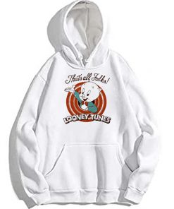 That's All Folks Looney Tunes Hoodie