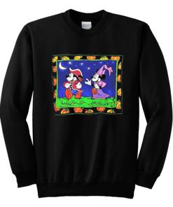Mickey and Minnie Halloween Sweatshirt