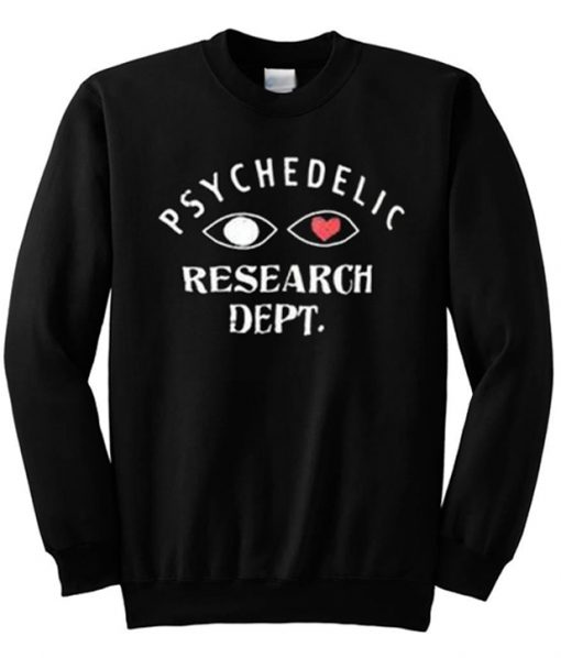 Psychedelic Research Dept Sweatshirt