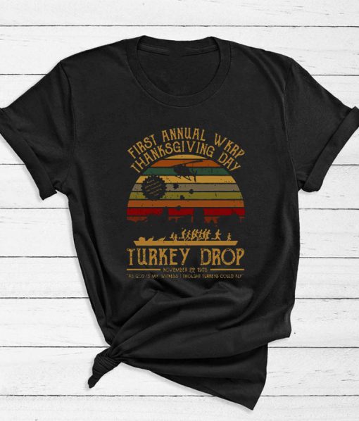 First Annual WKRP Thanksgiving Day T-Shirt