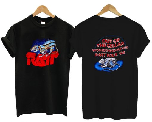 Ratt Tour '84 Out Of The Cellar T-Shirt