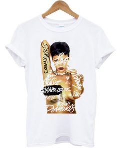 Rihanna Unapologetic Art T-shirt