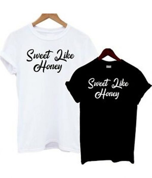 Sweet Like Honey Slogan Tee