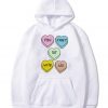 You Can't Sit With Us Hearts Hoodie