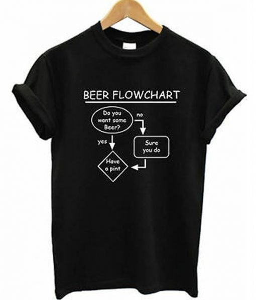 Beer Flowchart T-Shirt