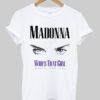 Madonna Who's That Girl World Tour 1987 T-shirt