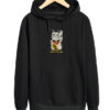Turn Over Lucky Cat Hoodie