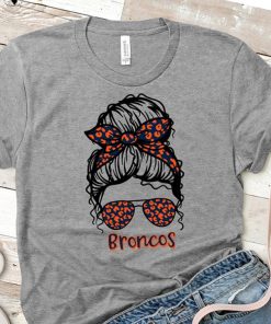 Broncos Messy Bun T-Shirt