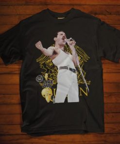 Freddie Mercury Queen Bohemian Rhapsody Live Aid T-shirt