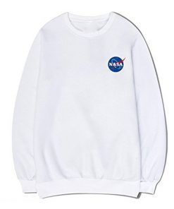 Nasa Pocket Print Sweatshirt