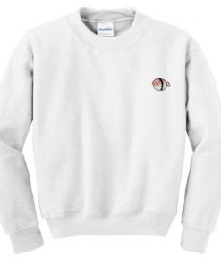 Sushi Pocket Print Sweatshirt