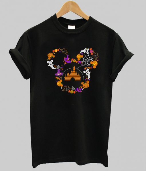 Mickey Head Halloween T-Shirt
