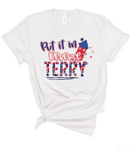 Put In Reverse Terry T-Shirt