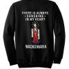 There Is Always Sunshine In My Heart Wacko Maria Back Print Sweatshirt