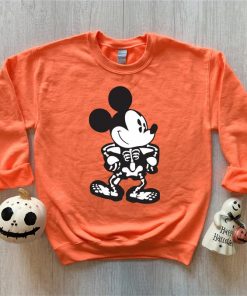 Mickey Skeleton Hallowen Sweatshirt