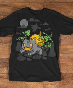 Pokemon Bulbasaur Halloween Cosplay T-Shirt