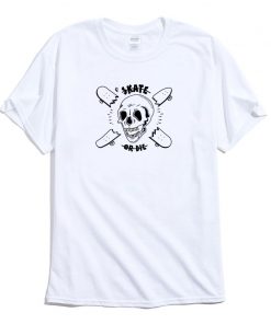 Skate or Die Skull T-Shirt