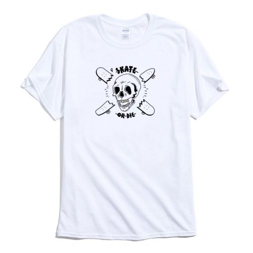 Skate or Die Skull T-Shirt