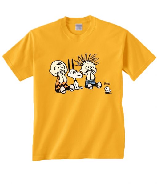 Snoopy And Friends Halloween Boo T-Shirt