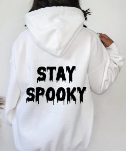 Stay Spooky Back Print Halloween Hoodie