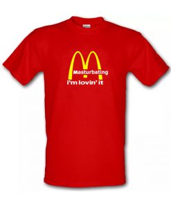 Masturbating I'm Lovin' It T-Shirt