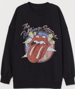 The Rolling Stones Crewneck Graphic Sweatshirt