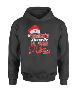 Nurse Christmas Gift Idea Santa’s Favorite Nurse Sweathirt