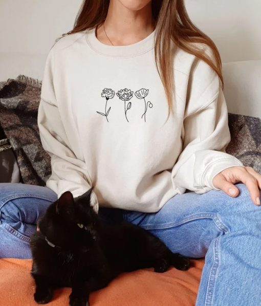 Flowers Crewneck Sweatshirt