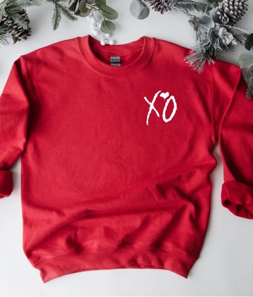 The Weeknd XO Pocket Print Sweatshirt