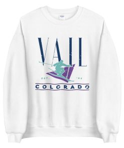 Vail Vintage Style Unisex Sweatshirt