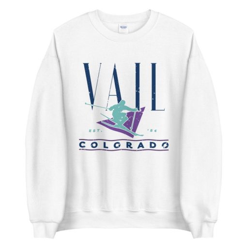 Vail Vintage Style Unisex Sweatshirt