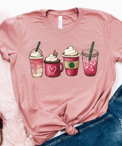 Valentine Coffee Heart T-Shirt